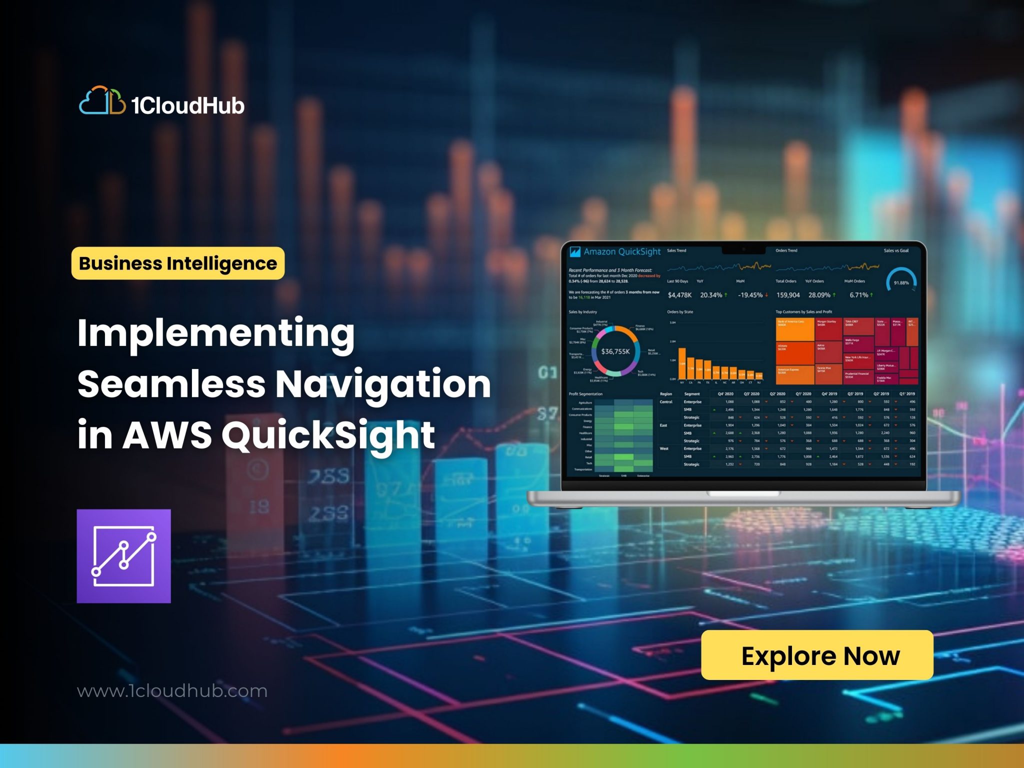 Implementing Seamless Navigation in AWS QuickSight